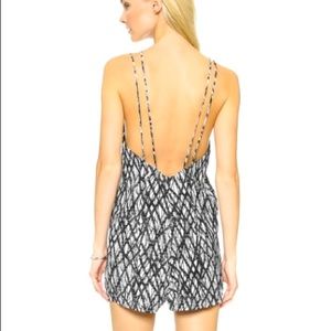 Keepsake Black & White Romper